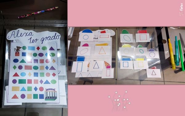 Organizador para figuras geométricas